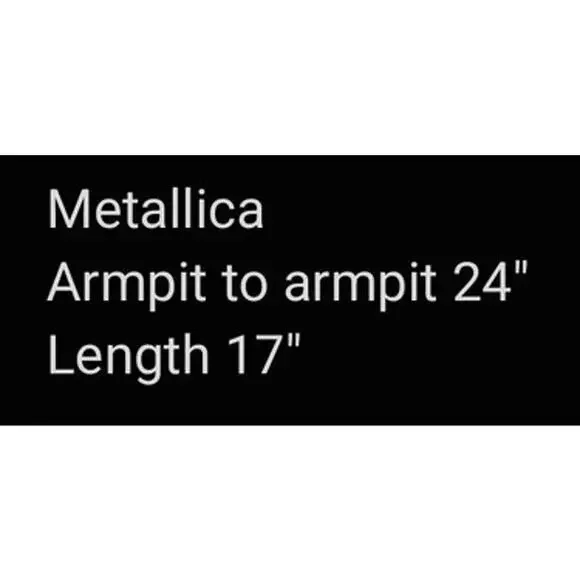 Vintage Style Metallica Band T-Shirt Womens Size Small Black Skull Graphic Metal - Picture 6 of 7